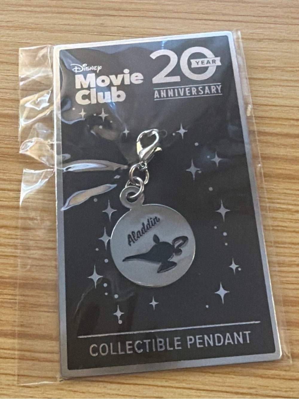 Disney Aladdin Silver Collectible Pendant